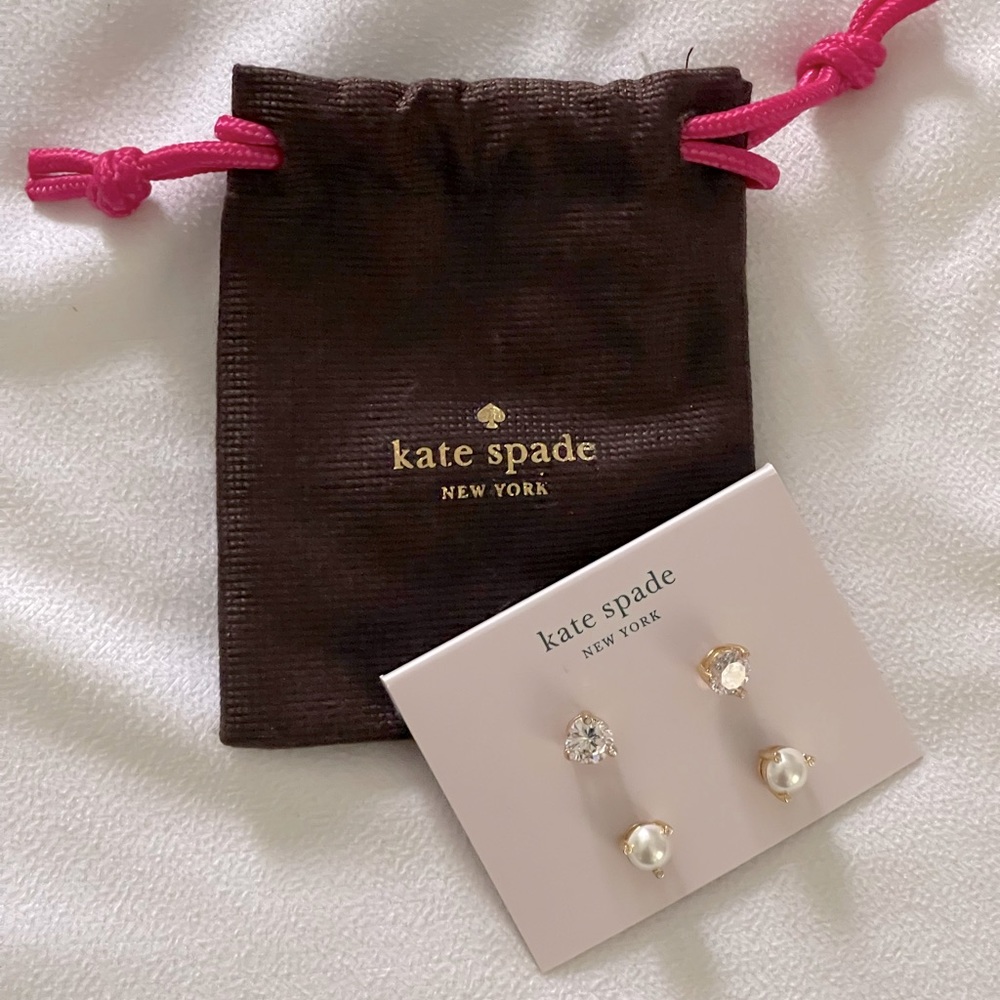 Kate Spade ♠️ Rise & Shine Stud Earring Set NWT